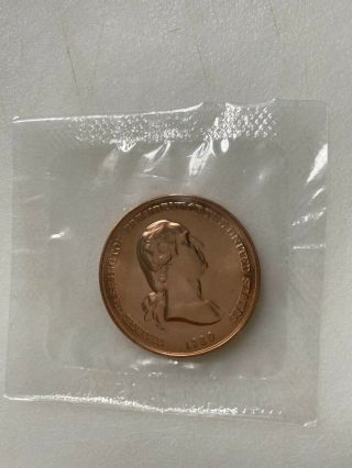 President George Washington U.  S.  Bronze Medal 1 5/16 "