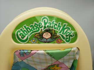 VINTAGE 1983 CABBAGE PATCH KIDS DOLL CAR SEAT CARRIER BY COLECO. 2