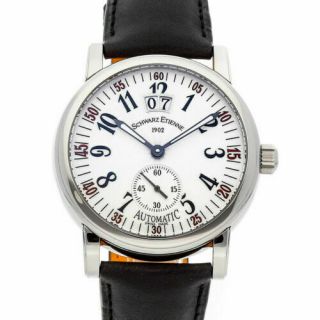 Schwarz Etienne Roma Steel Automatic Silver Dial Watch Wro11af16ss02aaa