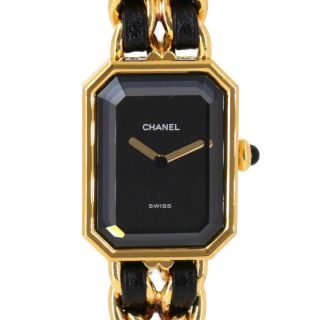 Chanel Premiere L H0001 Quartz Black Dial Ladies Watch 90101955