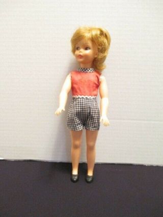 Ideal Tammy Family Pepper Doll Romper Strawberry Blond Hair