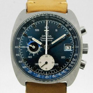 Vintage 70´s Omega Seamaster Chronograph Automatic Ref 176.  007 Cal 1040 St Steel