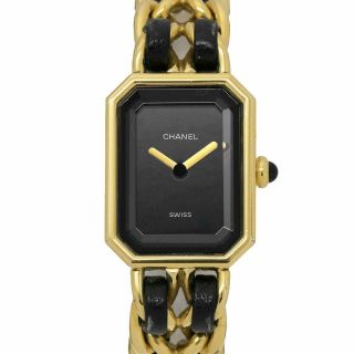 Chanel Premiere Size S H0001 Vintage Quartz Black Dial Ladies Watch 90106681