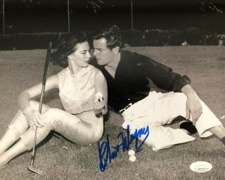 Robert Wagner Signed 8x10 Photo With Natalie Wood Blue Sharpie Jsa
