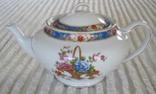 John Maddock And Sons Flower Basket For Cup Teapot Made In England