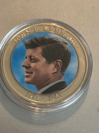 John F.  Kennedy Medal Coin Token America 