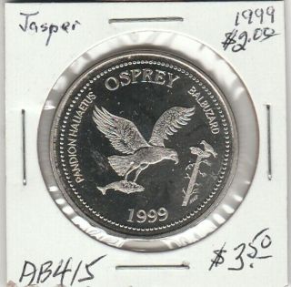 Jasper,  Ab 1999 $2.  00 Trade Dollar