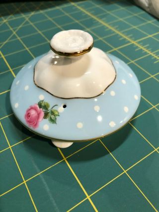 Royal Albert Polka Blue Teapot Lid (full Size)