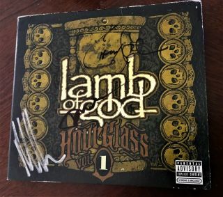 Lamb Of God Signed Cd - Autographed Hourglass Volume 1