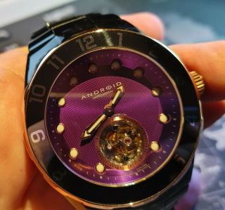 Android Hercules Limited Edition Tourbillon (71 Of 500) - Rare Purple Dial