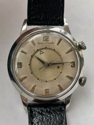 Jaeger - LeCoultre Automatic Memovox Vintage Watch Steel E 815 E815 E855 JLC 2