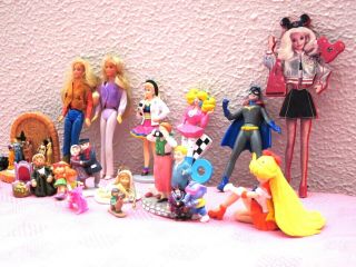 Small,  Rare Htf Barbie Dolls&molded Barbies,  Anime,  Smallpocahonta&lots Of Toys,  Etc