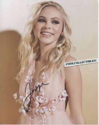 Jordyn Jones In Person Signed 8x10 Color Photo 1 C0a