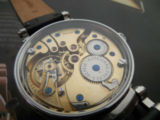 ANTIQUE AUDEMARS FERERES WATCH GILDED FULLY JEWELED MOVEMENT 47mm 3