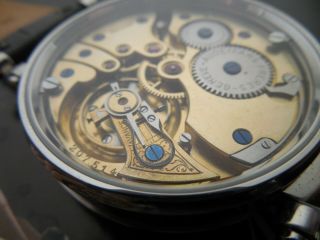 ANTIQUE AUDEMARS FERERES WATCH GILDED FULLY JEWELED MOVEMENT 47mm 5