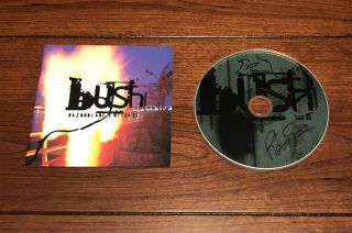 Bush Band Signed Razorblade Suitcase Cd Album Autograph Gavin Rossdale,  1 Proof