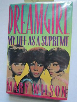 Supremes Mary Wilson My Life As A Supreme Book Autographed