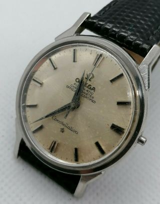 A Lovely Vintage Omega Constellation Automatic Wristwatch,  Ref 167.  005.  Cal551
