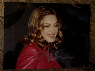 Madonna - Sultry Sexy Singer - Hand Signed 8x6 Autographed Photograph.