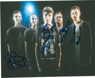 Neck Deep Signed The Peace And The Panic Photo Proof