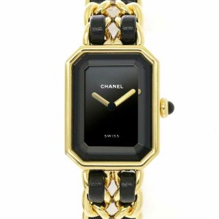 Chanel Premiere Size L H0001 Quartz Black Dial Ladies Watch 90102864