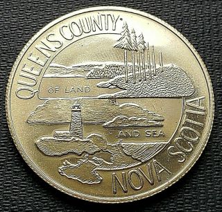 1979 Queens County Nova Scotia $1 Trade Dollar - Privateer Heritage 2
