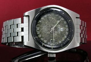 Vintage TISSOT Visodate Seastar PR516 Automatic 24hr Tropical Dial Watch & Band 4