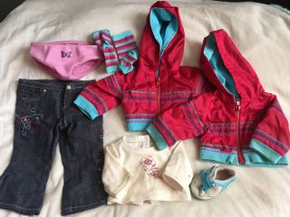American Girl Just Like You Meet Outfit 2004 Ready For Fun Pants Shirt Jacket