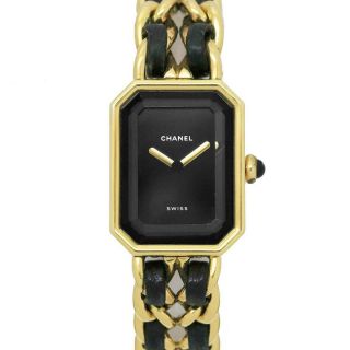 Chanel Premiere M Size H0001 Quartz Black Dial Ladies Wrist Watch 90102887