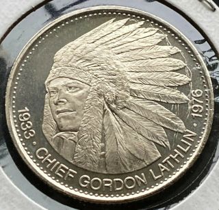 1978 Winnipeg Manitoba Trade Dollar $1 Token - Cree Red River Indian Dollar