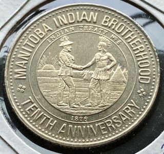 1978 Winnipeg Manitoba Trade Dollar $1 Token - Red River Indian Dollar