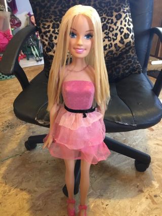 28” Barbie 2013 Best Fashion Friend Life - Size Doll Toys R Us Exclusive