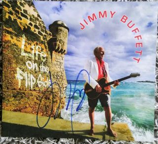 Jimmy Buffett Autographed Life On The Flip Side Booklet