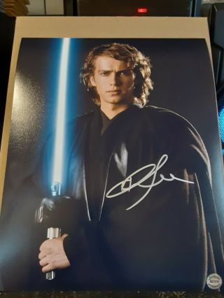 Hayden Christian " Darth Vader Star Wars " Autograph 8x10 W/coa