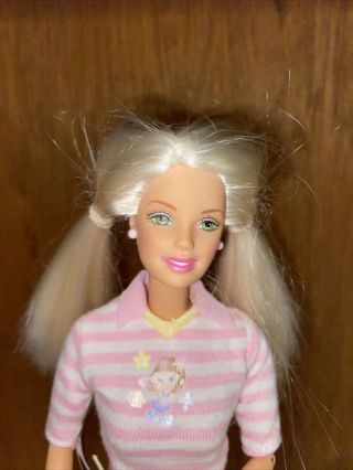 Barbie And Krissy Bedtime Baby Barbie Doll with baby chrissy and crib blankets 2