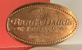 Birthplace Of Pepsi Cola Store Brad’s Drink Pressed Elongated Penny