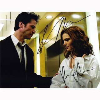 Keanu Reeves & Rachel Weisz - Constant (68884) Autographed In Person 8x10 W/