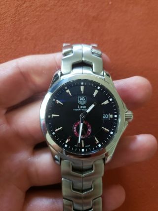 Tag Heuer Wj2110 Link Tiger Woods Limited Edition Mens Watch