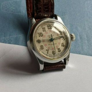 Vintage ROLEX SOLAR AQUA Ref.  3478 Military Men ' s watch 3