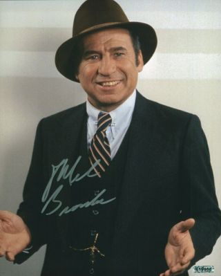 Mel Brooks 8x10 Autographed Photo Director Producer Actor Comedian Writer