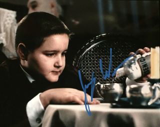 The Addams Family Jimmy Workman Signed 8x10 Photo Pugsley Addams Rare