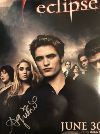 The Twilight Saga: Eclipse - Signed Movie Poster By Ashley Greene 11x17