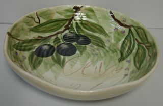 Tabletops Unlimited Olive Grove 13 " Pasta Serving Bowl More Items Available