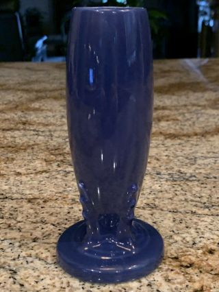 Vintage Fiesta Cobalt Blue Bud Vase 6 3/8 " / Near