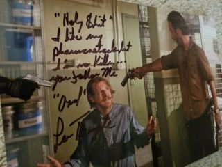 Axel (lew Temple) Autograph From The Walking Dead Photo Picture Signed Season 3