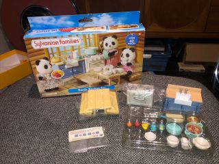Sylvanian Families Accessories Rustic Kitchen Play Set (boxed)