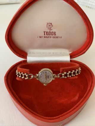 Rolex Tudor Royal Ladies Solid 9ct Gold Vintage Watch