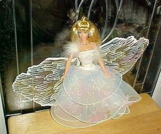 1996 Mattel Angel Princess Barbie Holiday Christmas