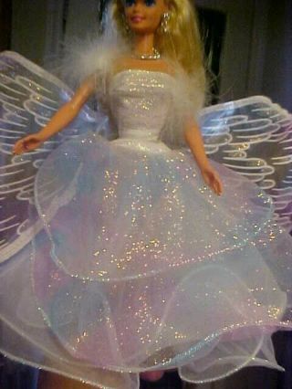 1996 Mattel Angel Princess Barbie Holiday Christmas 3