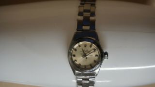 Vintage Rolex Oyster Perpetual 6618 Steel Automatic Ladies Watch